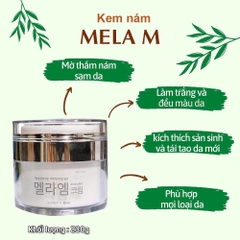 Kem trị nám tàn nhang MELA M - Dr.MH 50g (50ea)