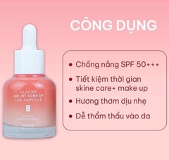 Serum chống nắng tone up FEELXO: SPF50+/PA+++ 30ml (60ea)