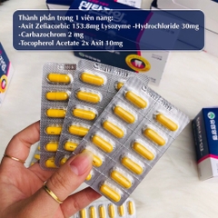 Thuốc đặc trị đau răng hỗ trợ khoẻ lợi chảy máu chân răng hàng hiệu thuốc yuhan ngày 2-3 viên (40ea)