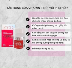 Viên uống bổ sung vitamin e hiệu thuốc yuhan 60 viên (80ea)
