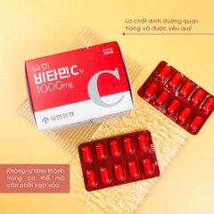 Viên uống vitamin C 1000 hiệu thuốc Yuhan 100 viên (100ea)