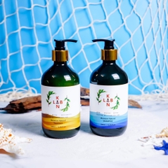 B01-Cặp dầu gội trị liệu, trị gàu và chống rụng tóc KangnamLab - Kn.Lab 500ml + 500ml (25ea)