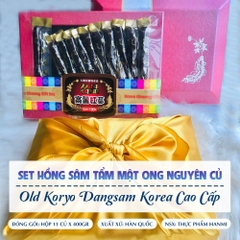 Sâm nguyên củ tẩm mật ong cao cấp 11 củ to (10ea)