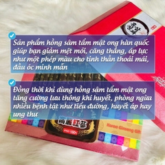 Sâm nguyên củ tẩm mật ong cao cấp 11 củ to (10ea)