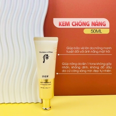 Set kem chống nắng Whoo chống nhăn tăng dung lượng bản mới 73kw tăng 1 % (30EA)