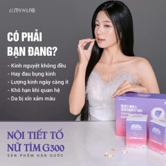 TPCN - Viên cân bằng nội tiết tố nữ tím G300 hộp 120 viên (20ea)