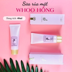 Sữa rửa mặt whoo hồng mini 40ml