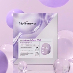 Mặt nạ thạch cấp ẩm MediAnswer màu tím hộp 5 miếng (32ea)