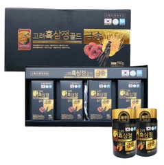 (DQ1) B01-Cao sâm đen đông trùng linh chi Korea 4 lọ x 240g (10ea)