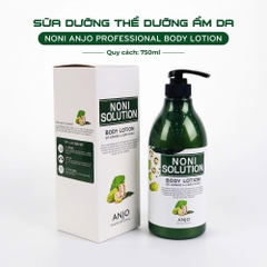 Sữa Dưỡng Thể Dưỡng Ẩm Sáng Mịn Da Từ Trái Nhàu Anjo Noni Therapy Body Lotion 750ml