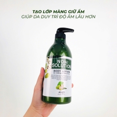 Sữa Dưỡng Thể Dưỡng Ẩm Sáng Mịn Da Từ Trái Nhàu Anjo Noni Therapy Body Lotion 750ml