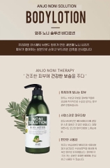 Sữa Dưỡng Thể Dưỡng Ẩm Sáng Mịn Da Từ Trái Nhàu Anjo Noni Therapy Body Lotion 750ml