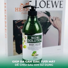 Sữa Dưỡng Thể Dưỡng Ẩm Sáng Mịn Da Từ Trái Nhàu Anjo Noni Therapy Body Lotion 750ml