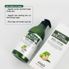 Sữa Dưỡng Thể Dưỡng Ẩm Sáng Mịn Da Từ Trái Nhàu Anjo Noni Therapy Body Lotion 750ml