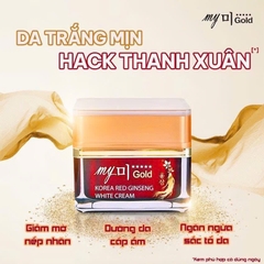 Kem Dưỡng Da Ban Ngày Hồng Sâm My Gold Hàn Quốc 50ml