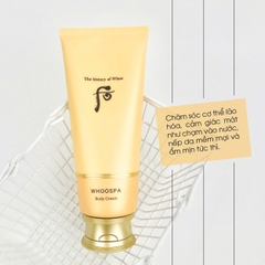 KEM DƯỠNG THỂ ĐÔNG Y THE HISTORY OF WHOO WHOOSPA BODY CREAM 200ml