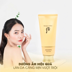 KEM DƯỠNG THỂ ĐÔNG Y THE HISTORY OF WHOO WHOOSPA BODY CREAM 200ml