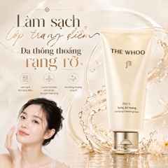 Sữa rửa mặt dưỡng ẩm Whoo Gongjinhyang Facial Foam Cleanser 180ml