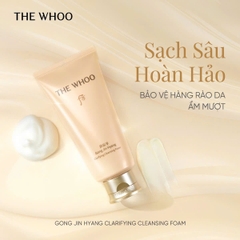 Sữa rửa mặt dưỡng ẩm Whoo Gongjinhyang Facial Foam Cleanser 180ml