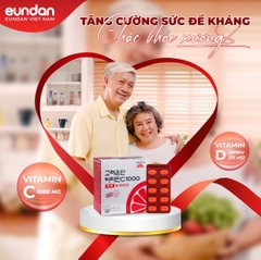 Viên uống bổ sung Vitamin C + Vitamin D 1000mg Eundan Hàn Quốc 120 viên