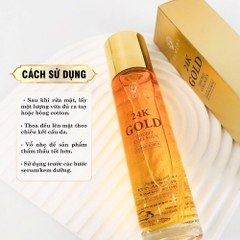Tinh chất dưỡng sáng & chống lão hóa ELUJAI 24K Gold Double Collagen Essence Skin 120ml