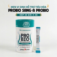 Men vi sinh hỗ trợ tiêu hóa Probio Sang-A Probio Hộp 30 gói x 2g