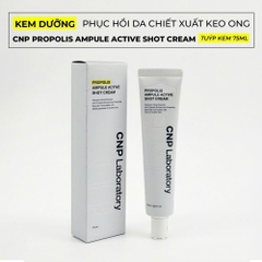 Kem dưỡng phục hồi da chiết xuất keo ong CNP Propolis Ampule Active Shot Cream 75ml