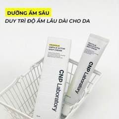 Kem dưỡng phục hồi da chiết xuất keo ong CNP Propolis Ampule Active Shot Cream 75ml