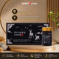 Cao Hươu Hồng Sâm Premium bồi bổ sức khỏe tập đoàn SANGA PHARM 240g x 4 lọ