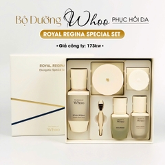 Bộ Dưỡng Whoo Phục Hồi Da Royal Regina Special Set