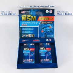 Viên uống hỗ trợ xương khớp Super Power MSM Premium Alpha + Vitamin D 