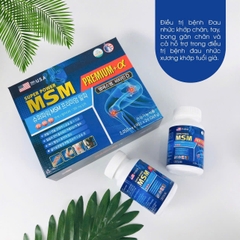 Viên uống hỗ trợ xương khớp Super Power MSM Premium Alpha + Vitamin D 