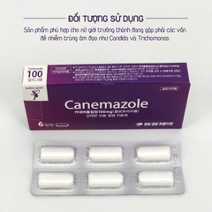 Viên đặt phụ khoa Canemazole Hàn Quốc