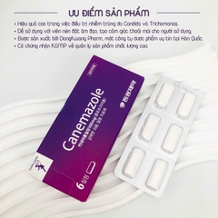 Viên đặt phụ khoa Canemazole Hàn Quốc