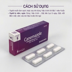 Viên đặt phụ khoa Canemazole Hàn Quốc