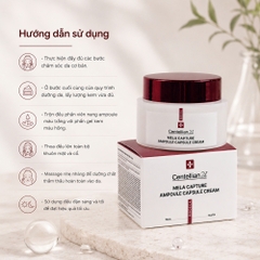 Kem dưỡng trắng mờ thâm Centellian24 Madeca Mela Capture Ampoule Capsule Cream