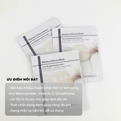 Mặt nạ dưỡng sáng da Centellian24 Madeca Derma Mask Tone Brightening Formula hộp 10 miếng
