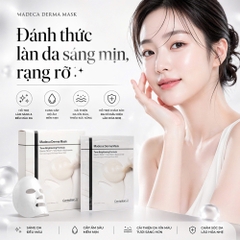 Mặt nạ dưỡng sáng da Centellian24 Madeca Derma Mask Tone Brightening Formula hộp 10 miếng