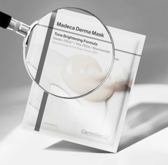 Mặt nạ dưỡng sáng da Centellian24 Madeca Derma Mask Tone Brightening Formula hộp 10 miếng