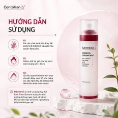 Nước hoa hồng dạng xịt dưỡng ẩm sâu Centellian 24 Madeca Cream Mist 120ml
