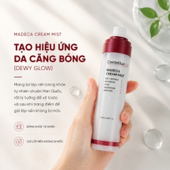 Nước hoa hồng dạng xịt dưỡng ẩm sâu Centellian 24 Madeca Cream Mist 120ml