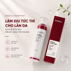Nước hoa hồng dạng xịt dưỡng ẩm sâu Centellian 24 Madeca Cream Mist 120ml