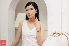 Đồng Hồ Nữ  JA-1242A Julius Hàn Quốc Dây Thép (Bạc)