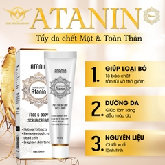 Tẩy Tế Bào Chết Mặt và Body Toàn Thân Atanin