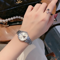 Combo Đồng Hồ Nữ JS-029A Julius Hàn Quốc + Nữ Trang ESME ES144AS