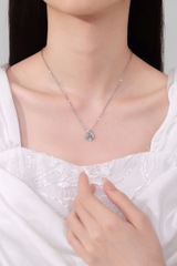 Dây Chuyền ESME ES298AS Kim Cương Đá Moissanite Bạc 925