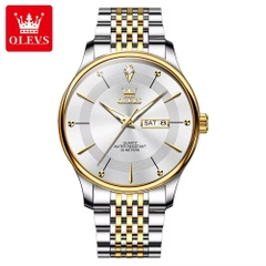 Đồng Hồ Nam OLEVS-9908B Dây Thép Chính Hãng