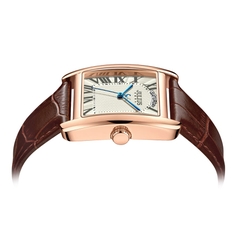 Đồng Hồ Nữ JA-1398C Julius Hàn Quốc Dây Da (Nâu)