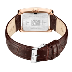 Đồng Hồ Nữ JA-1398C Julius Hàn Quốc Dây Da (Nâu)