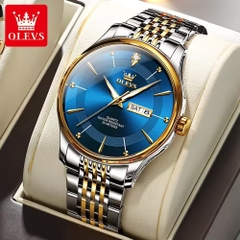 Đồng Hồ Nam OLEVS-9908B Dây Thép Chính Hãng